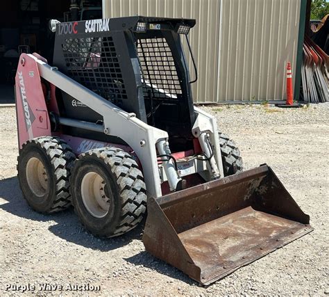 scat trak skid steer 1700c|SCATTRAK 1700 Wheel Skid Steers Auction Results.